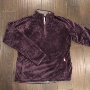 The Northface fuzzy pullover